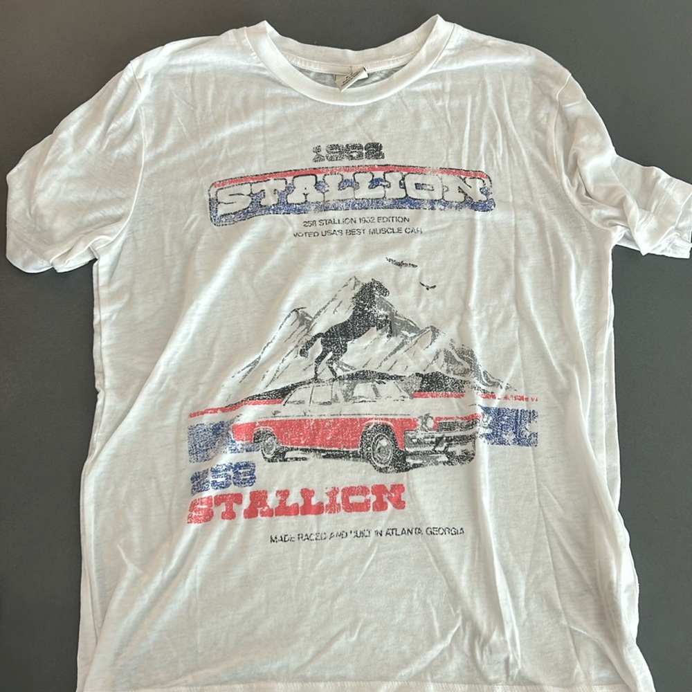 White stallion tshirt from Urban Outfitters